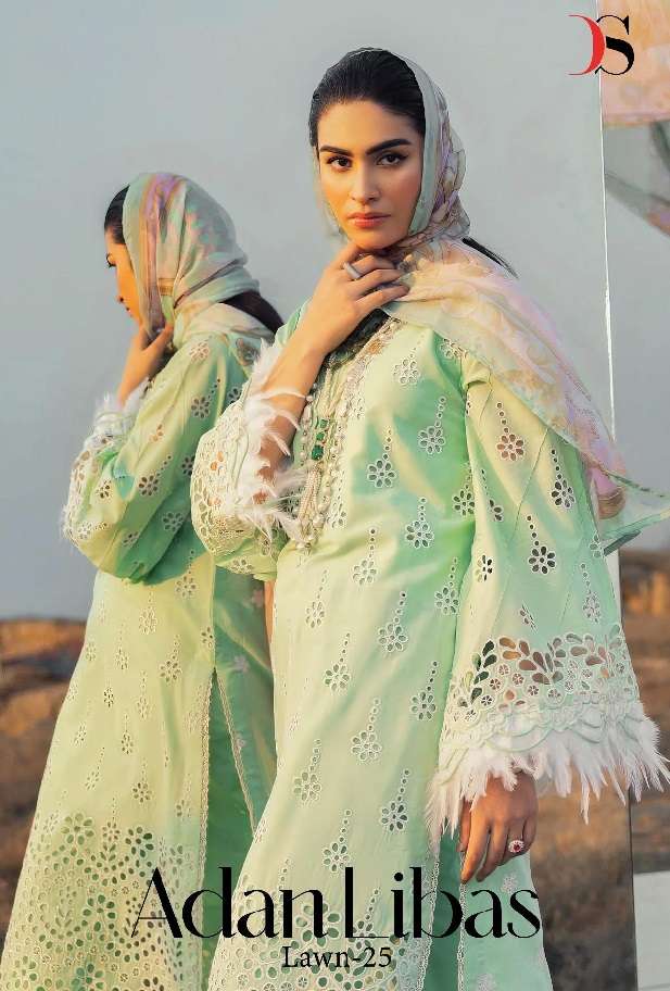 Adan Libas Lawn 25 Open Pic by DEEPSY SUITS